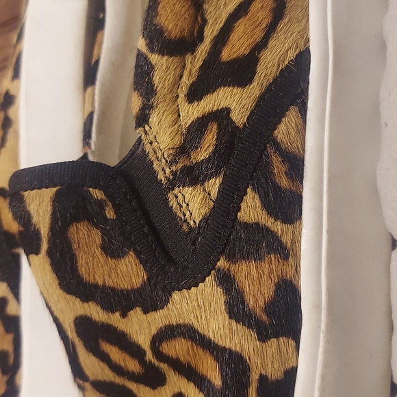 Sam Edelman leopard print ( dyed cow hair ) slip on shoes, 6 - Picture 5 of 10